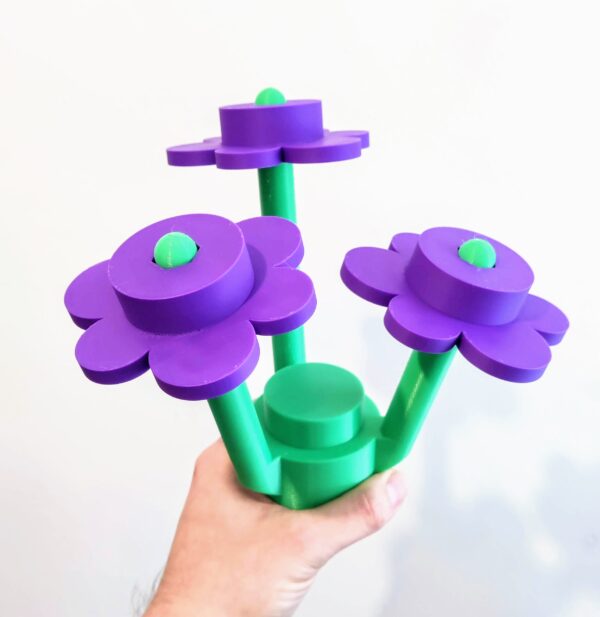 3D Printed Lego Flowers (Copy)